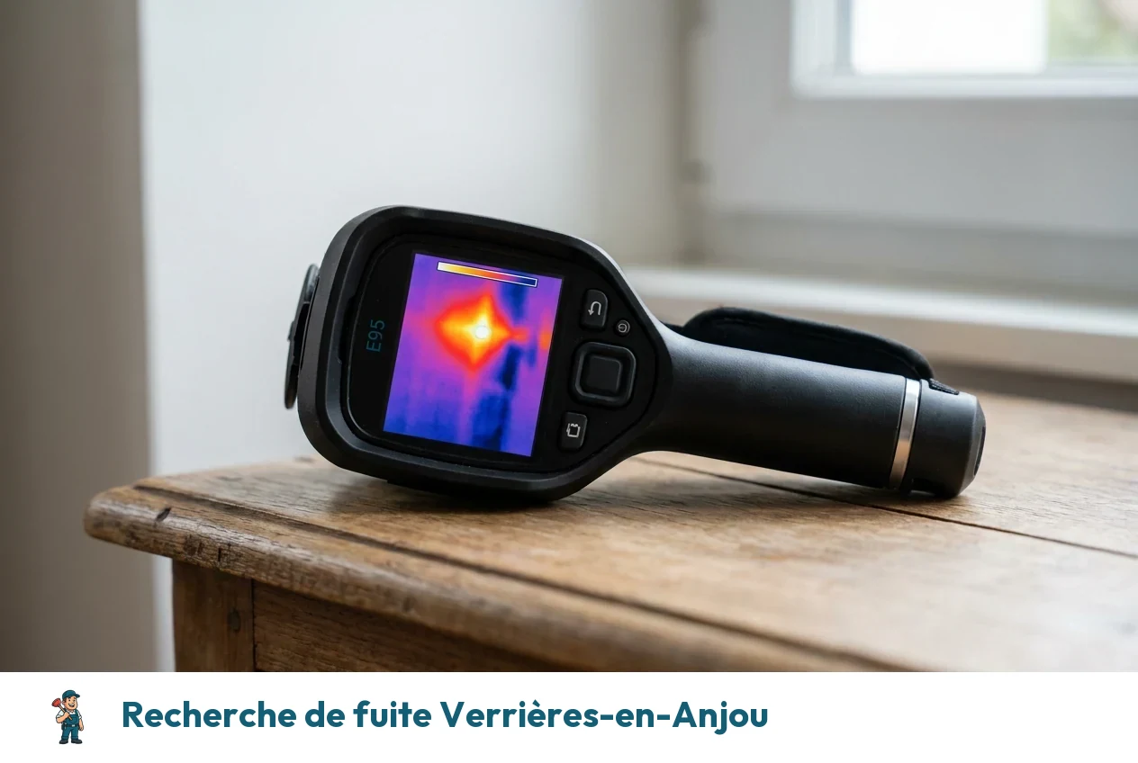 Recherche de fuite à Verrières-en-Anjou