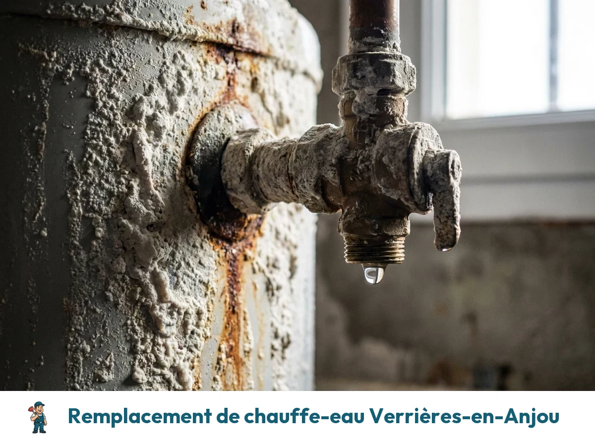 Remplacement de chauffe-eau à Verrières-en-Anjou