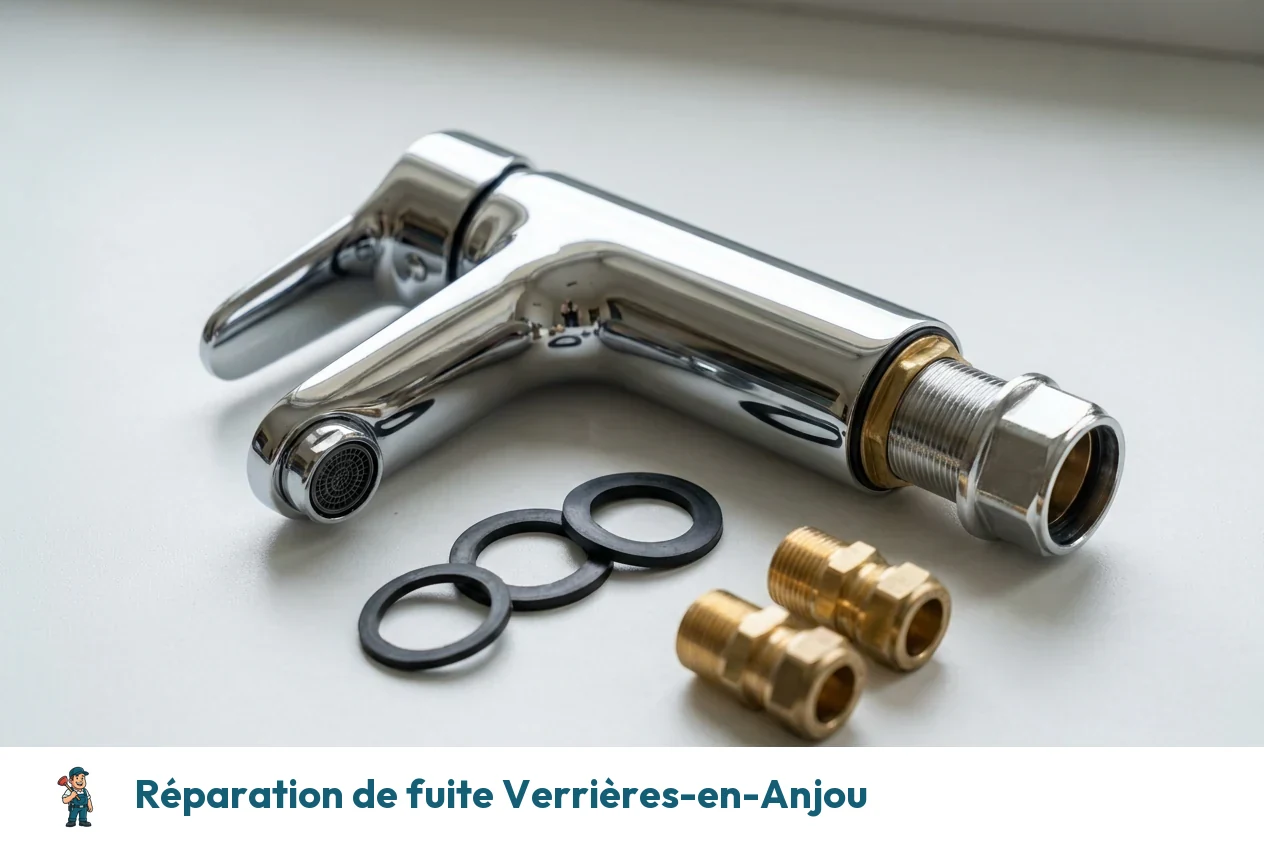 Réparation de fuite à Verrières-en-Anjou